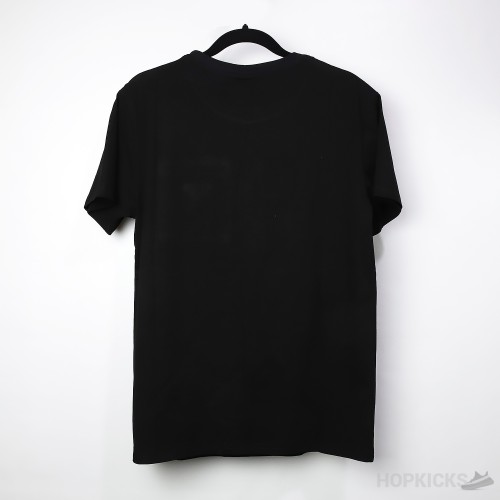 Pr*da Logo Chest Pocket T-shirt Black