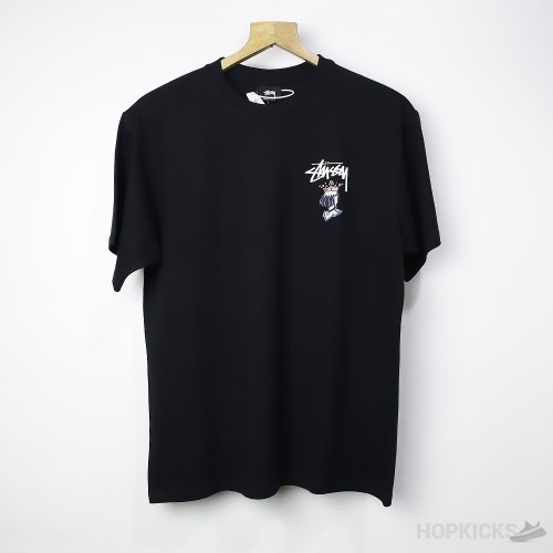 Stussy Knowledge Is King Black T-Shirt