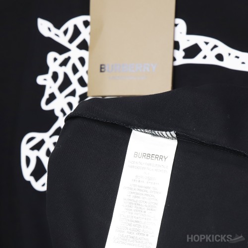 Burberry Horse Logo Black T-Shirt