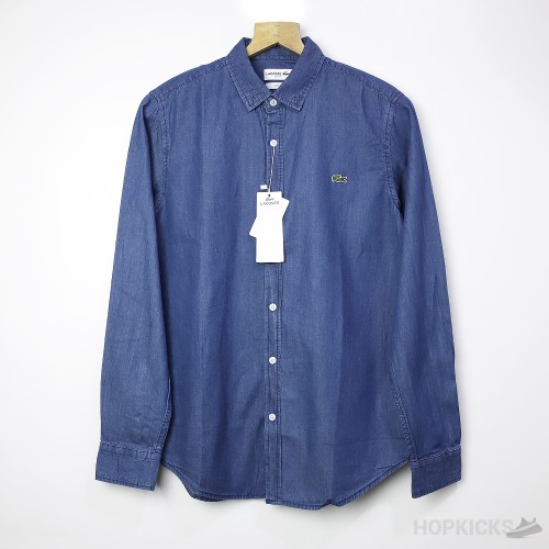 Lacoste Dark Blue Dress Shirt