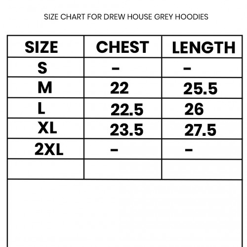 Drew House Grey Hoodie