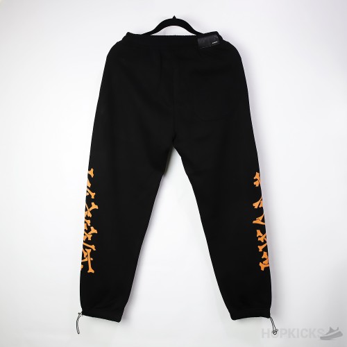 Amiri Bones Black Sweatpants 