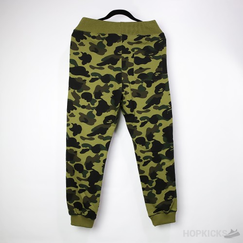 Bape Big ABC Camo Shark Green Trouser