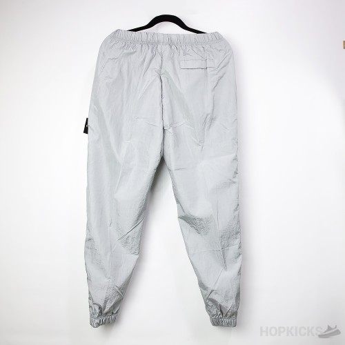 SI Synthetic Mens Nylon Metal Track Pants Grey