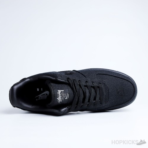 Air Force 1 Low x Stussy Black